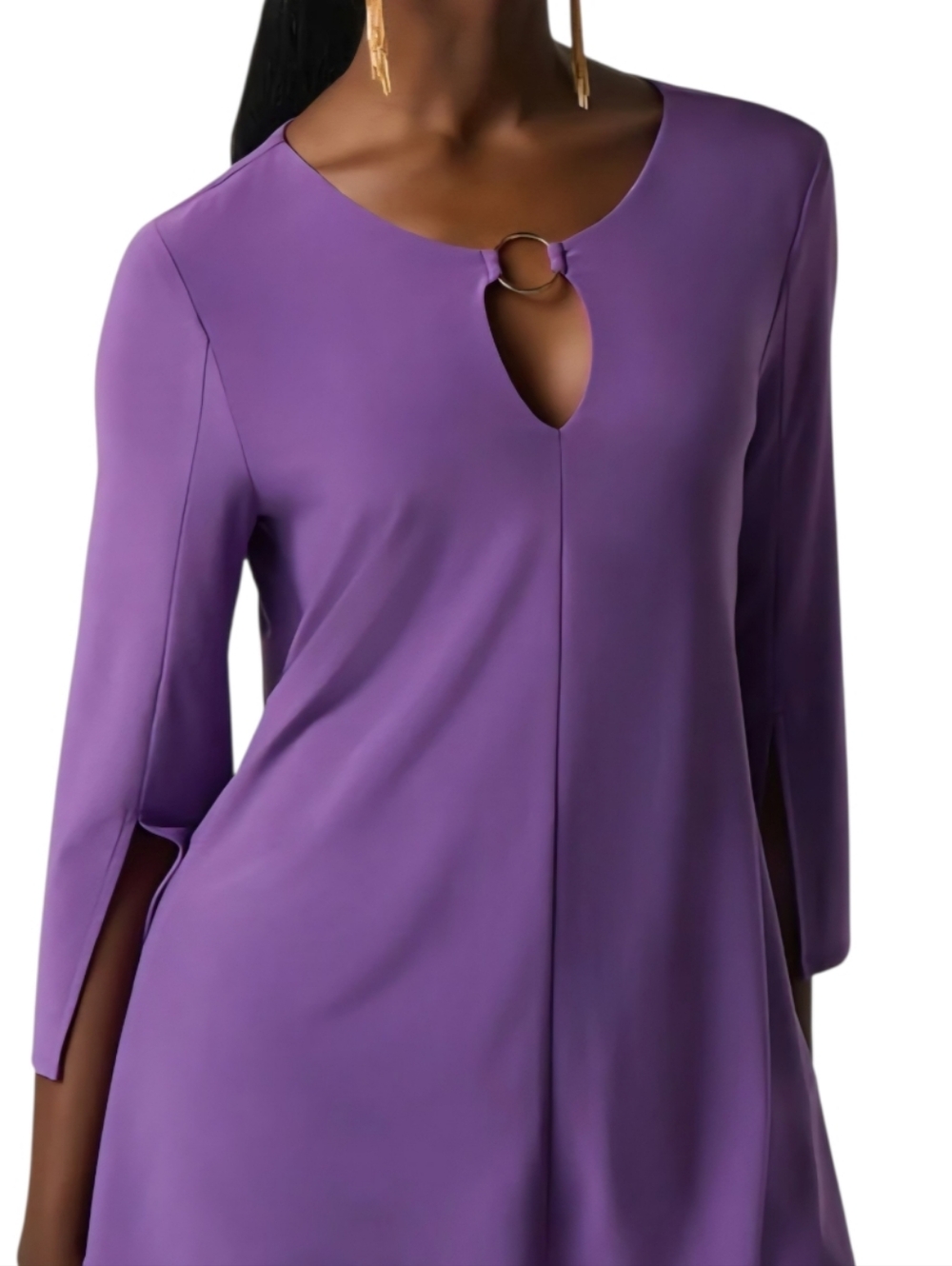 Joseph Ribkoff Violet Trapeze Tunic, Size 10